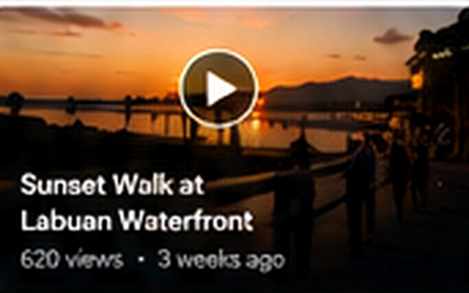 Sunset Walk at Labuan Waterfront